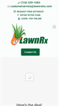Mobile Screenshot of lawnrxinc.com